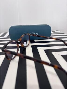 Felix Gray Blue Light Glasses Tortoise Frame +1.50 Reader 47-20-140 w/ Case